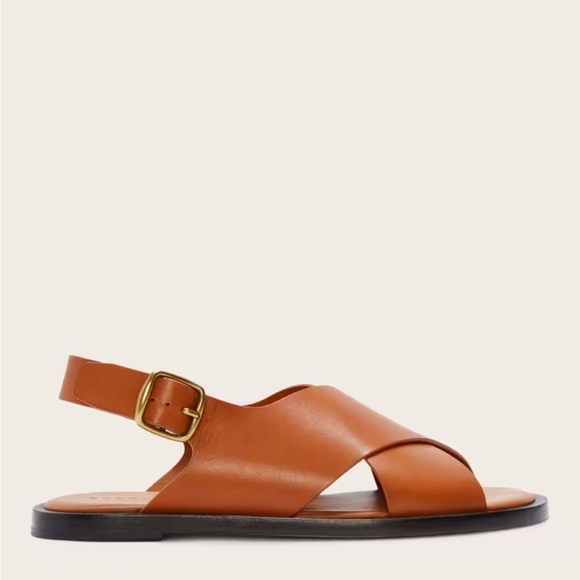 Everlane The City Crossover Sandal Desert Tan - Picture 2 of 6